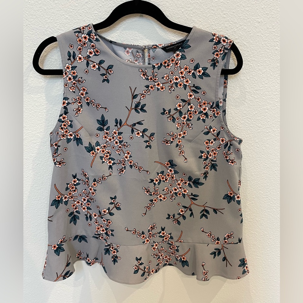 Banana Republic Floral Blouse